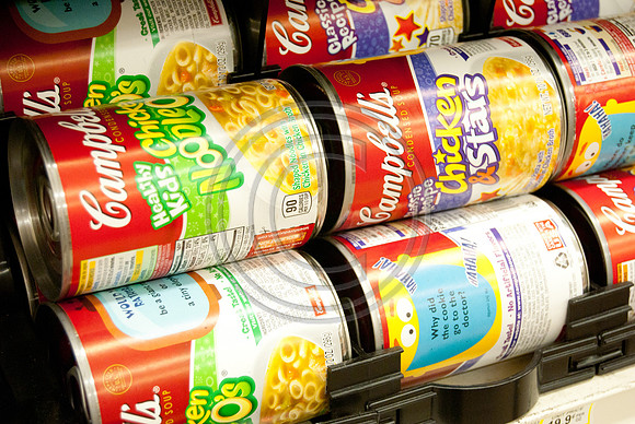 Pull tabs on many food items .. like this.